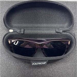 Vintage Betty Johnson Sunglasses – Purple Striped TD0920 BJN FO-035